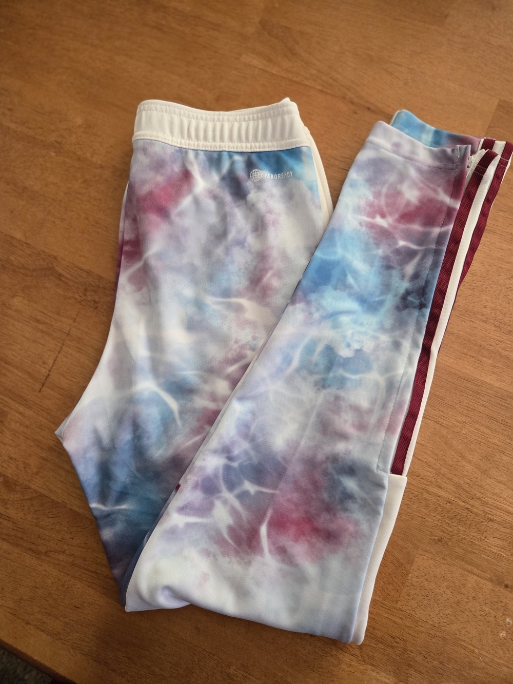 adidas Aeroready Tie-dye Tapered Training Pant. Size Small